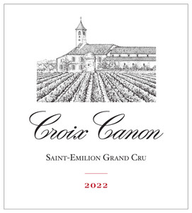 2022 Croix Canon Chateau Canon Saint Emilion