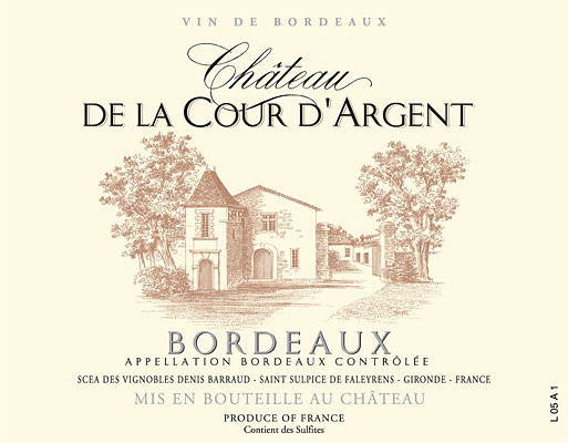 2022 Chateau de la Cour d´Argent Bordeaux AC