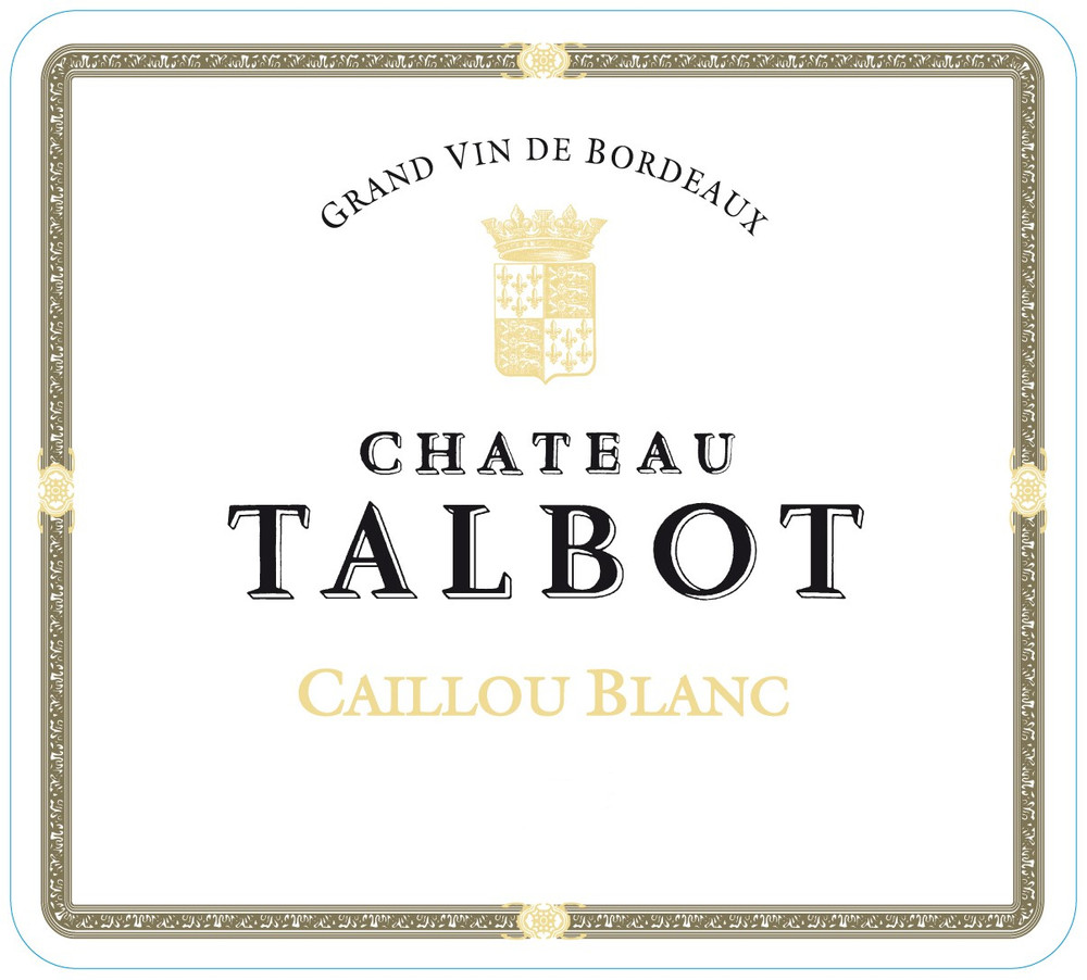 2025 Caillou Blanc de Chateau Talbot Chateau Talbot Saint Julien