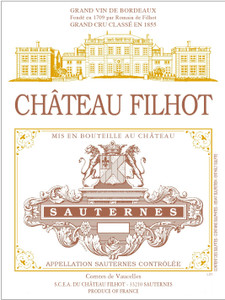 2025 Chateau Filhot Sauternes