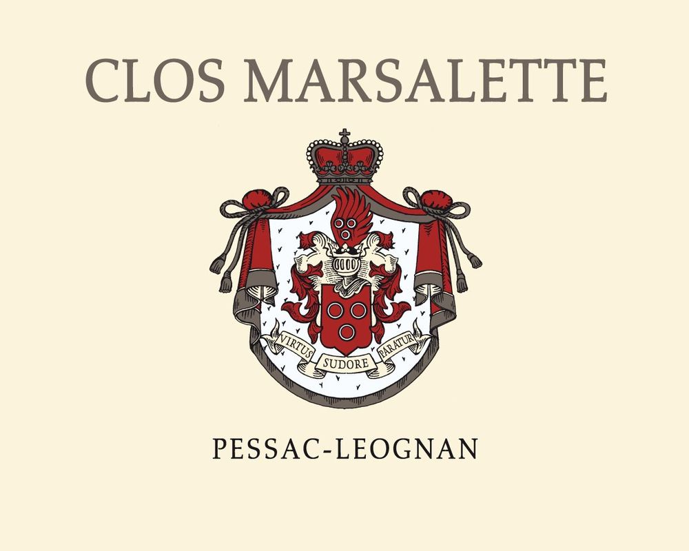 2025 Chateau Clos Marsalette blanc Chateau Clos Marsalette Pessac Leognan