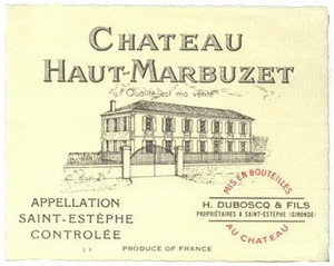 2025 Chateau Haut Marbuzet Saint Estephe
