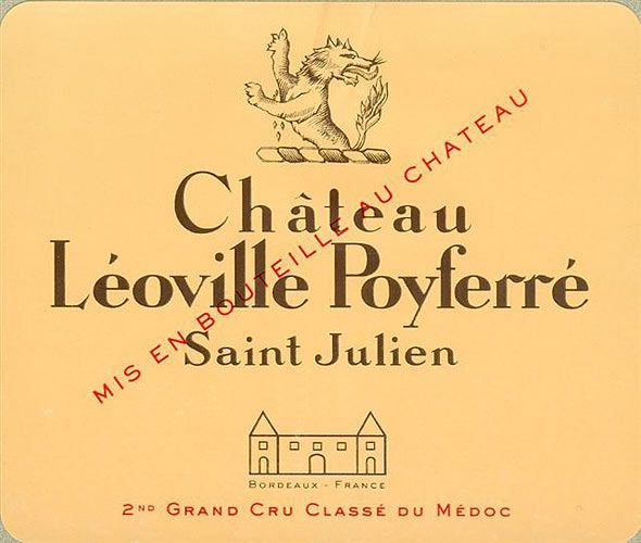 2025 Chateau Leoville Poyferre Saint Julien