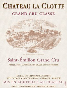 2025 Chateau La Clotte Saint Emilion