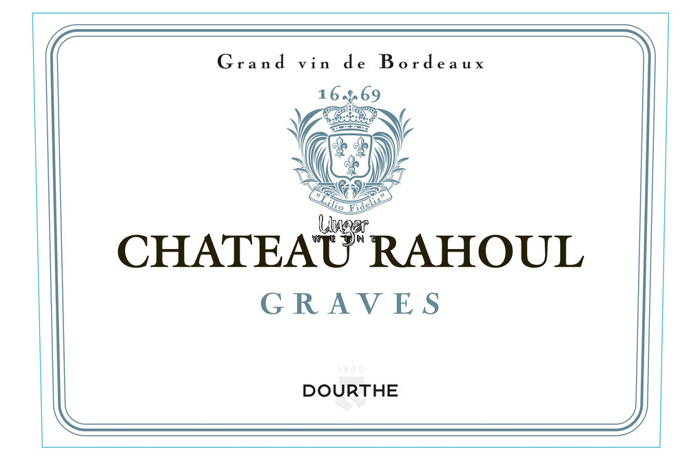 2022 Chateau Rahoul blanc Chateau Rahoul Graves