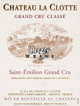 2022 Chateau La Clotte Saint Emilion