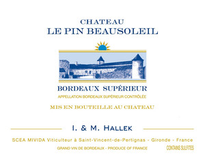 2025 Chateau Le Pin Beausoleil Bordeaux Superieur