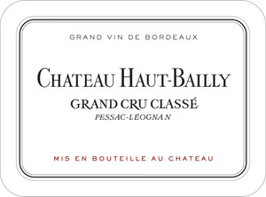 2025 Chateau Haut Bailly Pessac Leognan