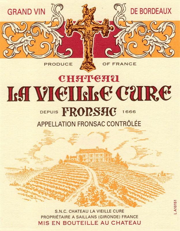 2025 Chateau La Vieille Cure Fronsac