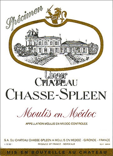 2022 Chateau Chasse Spleen Moulis