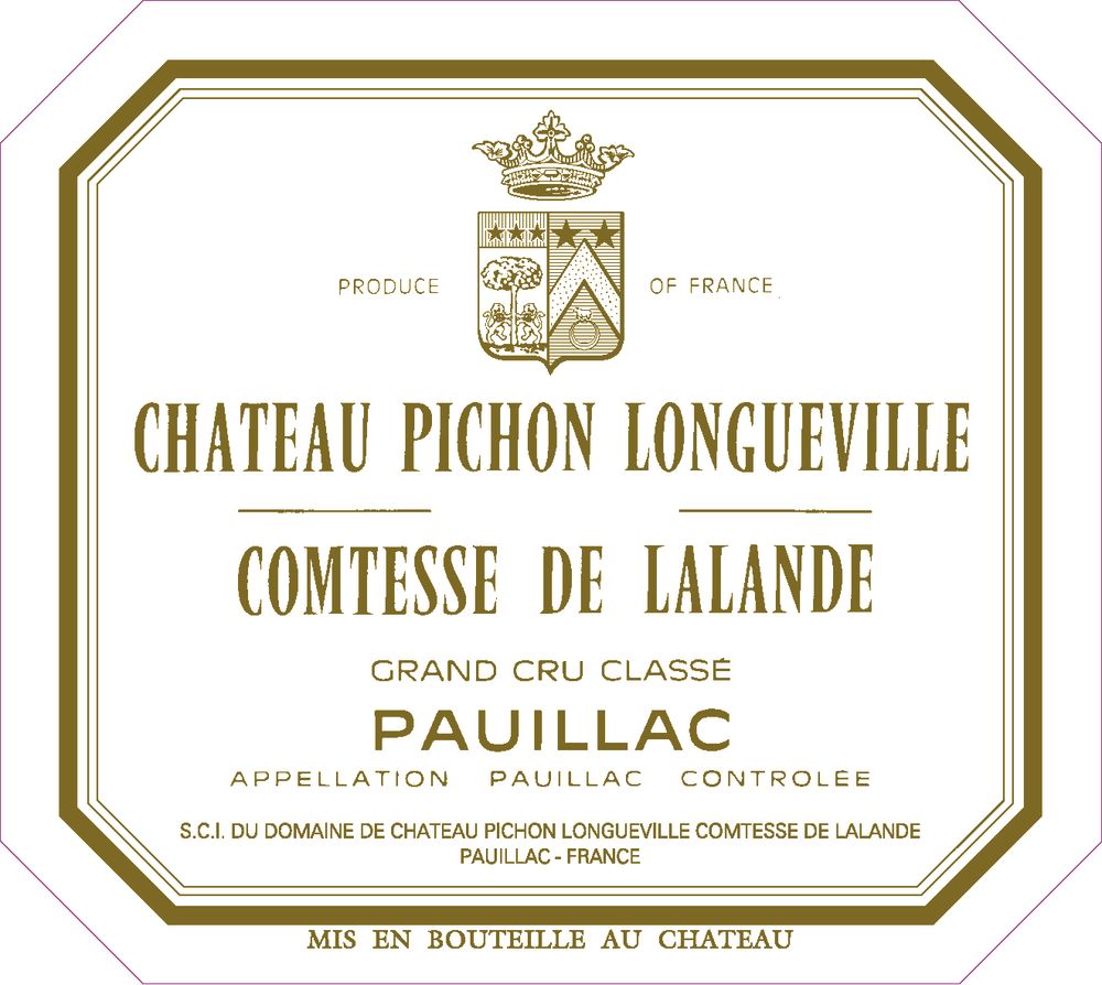 2025 Chateau Pichon Comtesse de Lalande Pauillac