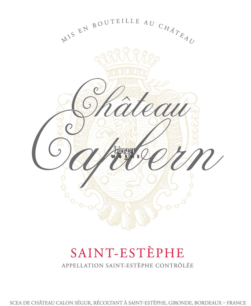 2022 Chateau Capbern Saint Estephe