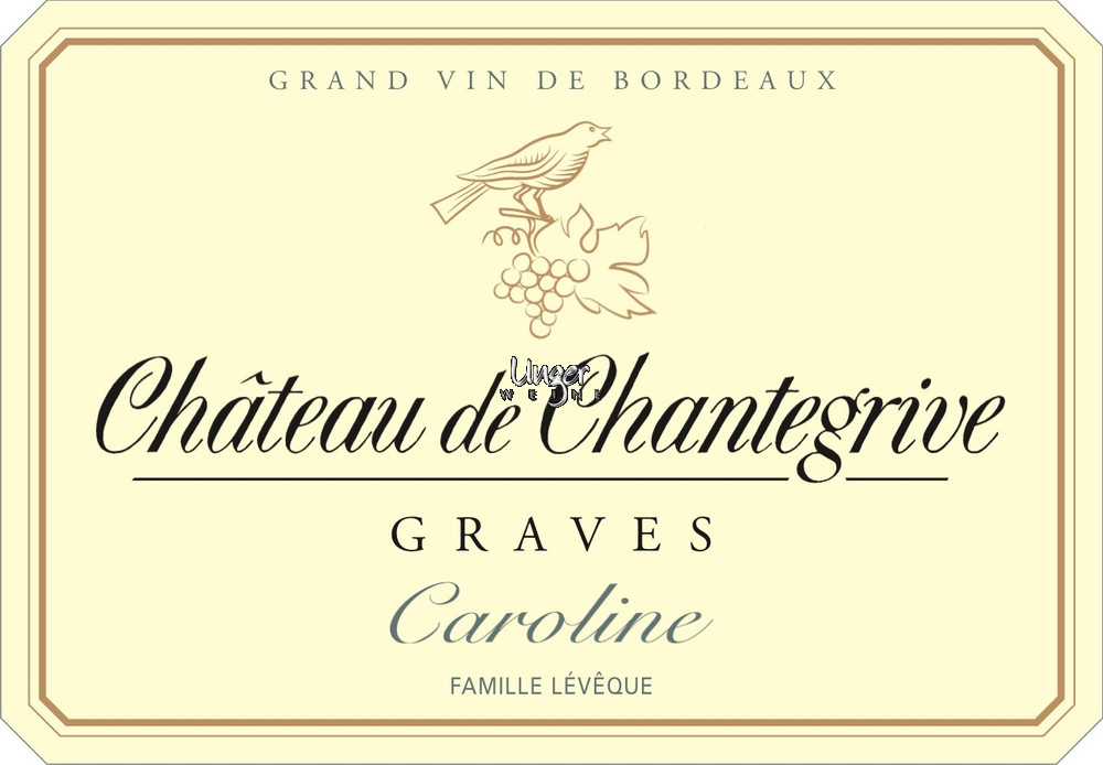 2023 Cuvee Caroline Chateau Chantegrive Graves