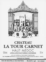 2022 Chateau La Tour Carnet Blanc Chateau La Tour Carnet Haut Medoc