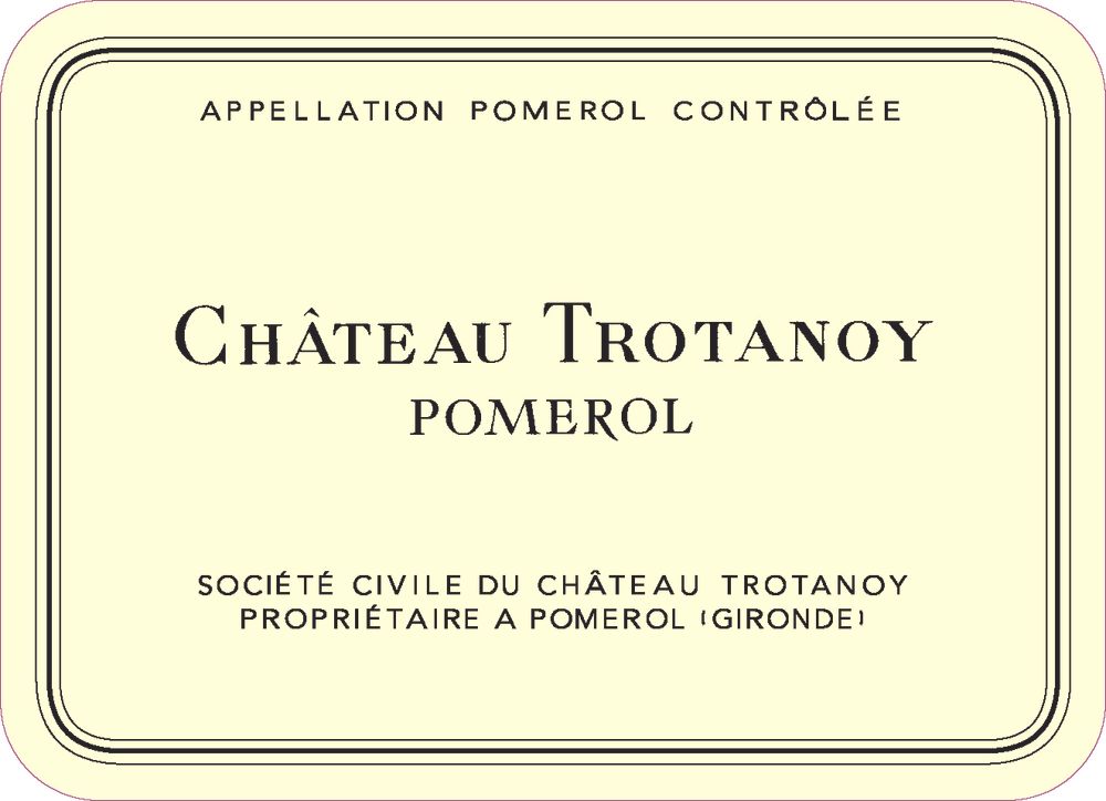 2025 Chateau Trotanoy Pomerol