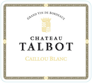2025 Caillou Blanc de Chateau Talbot Chateau Talbot Saint Julien