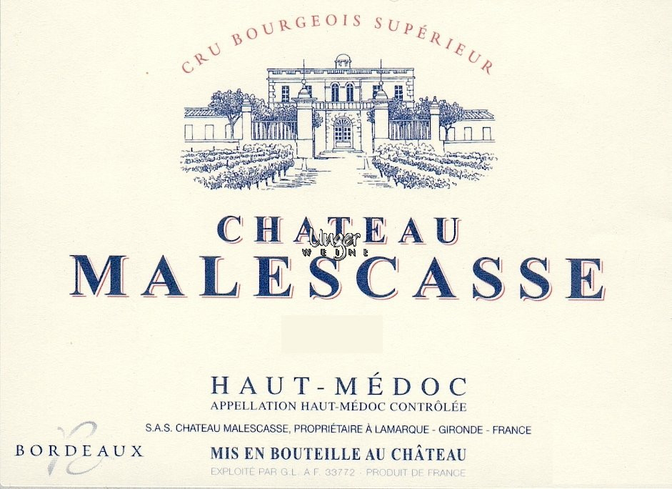 2022 Chateau Malescasse Haut Medoc