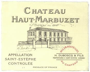 2025 Chateau Haut Marbuzet Saint Estephe