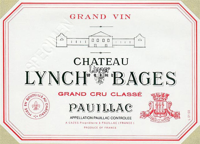 2023 Chateau Lynch Bages Pauillac