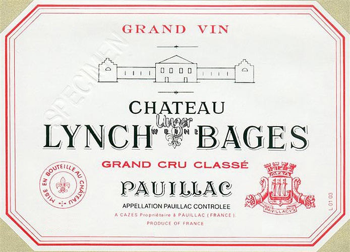 2024 Chateau Lynch Bages Pauillac