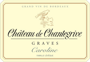 2025 Cuvee Caroline Chateau Chantegrive Graves