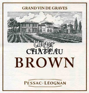 2021 Chateau Brown blanc Chateau Brown Pessac Leognan