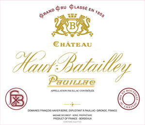 2025 Chateau Haut Batailley Pauillac