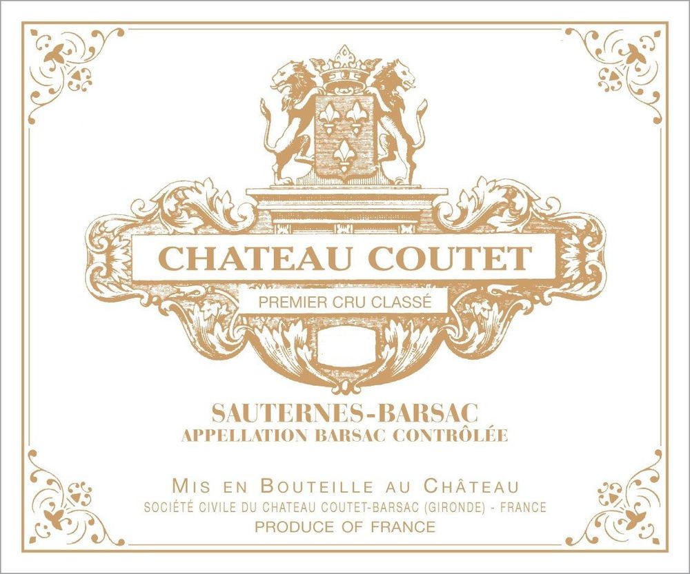 2025 Chateau Coutet Sauternes