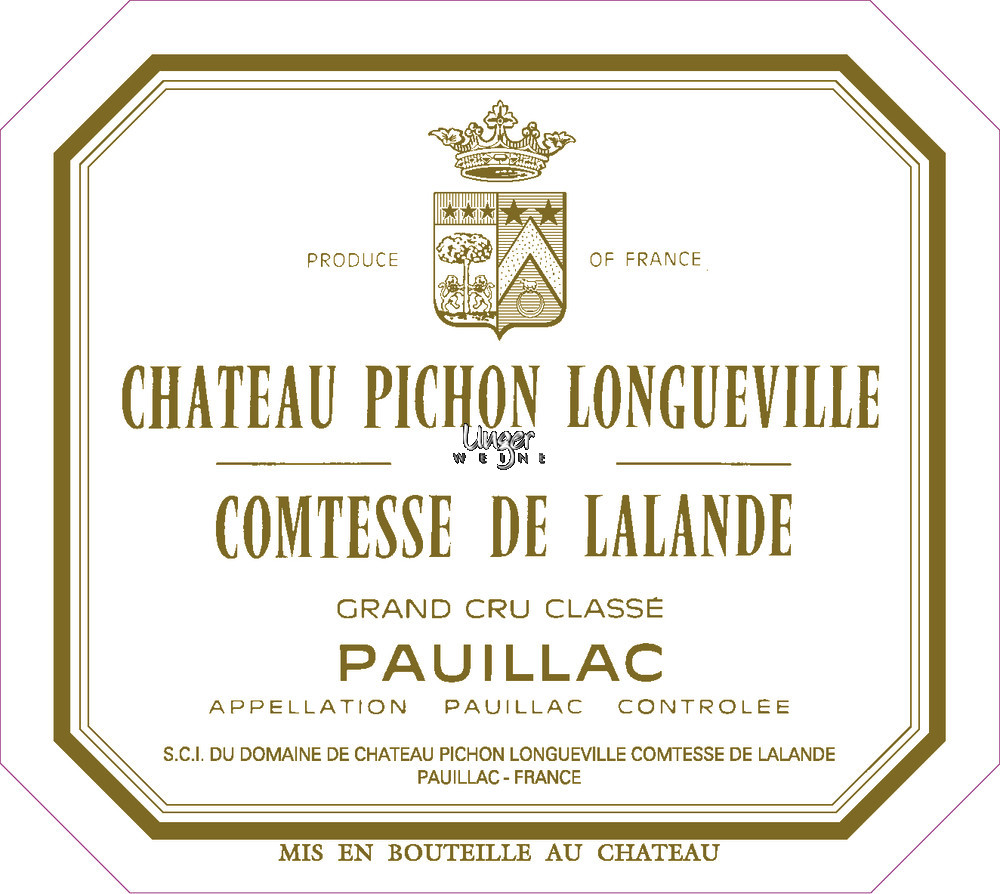 2024 Chateau Pichon Comtesse de Lalande Pauillac