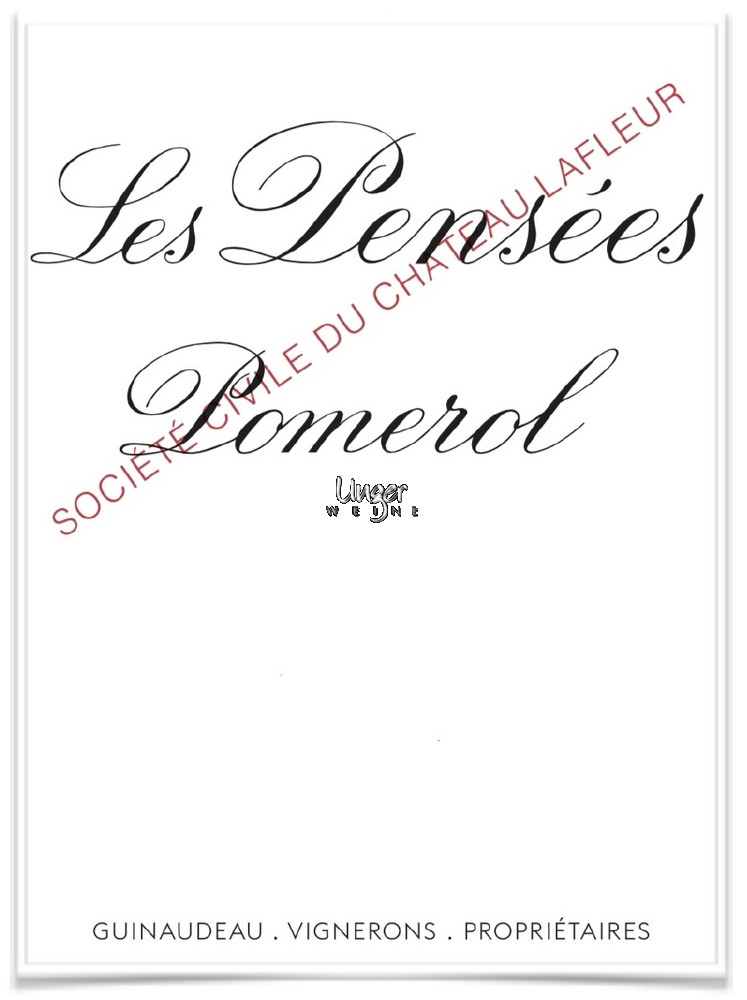 2024 Pensees de Lafleur Chateau Lafleur Pomerol