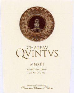 2025 Chateau Quintus Saint Emilion