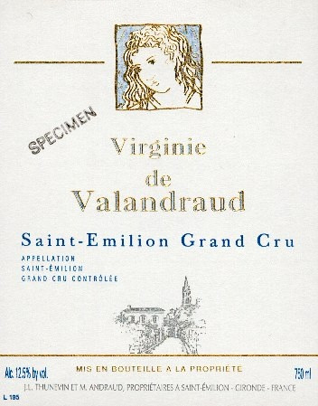 2024 Virginie de Valandraud Chateau Valandraud Saint Emilion