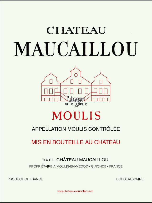 2022 Chateau Maucaillou Moulis
