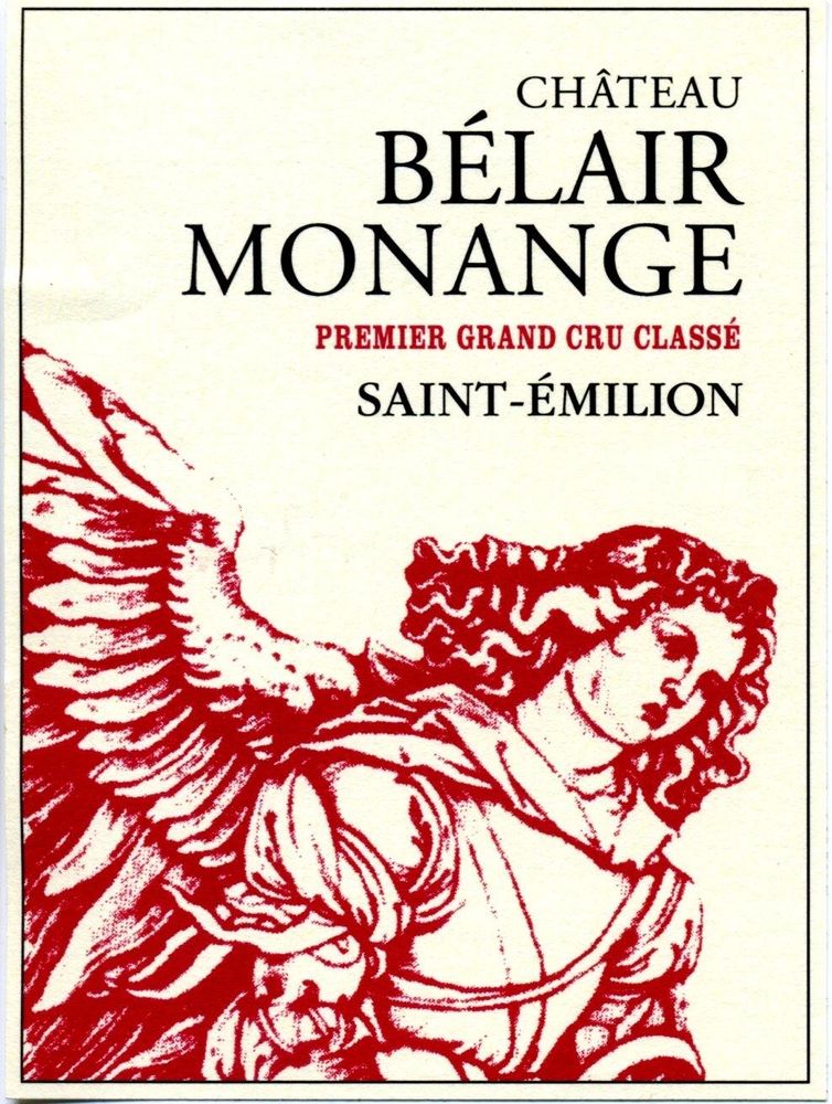 2025 Chateau Belair-Monange Saint Emilion