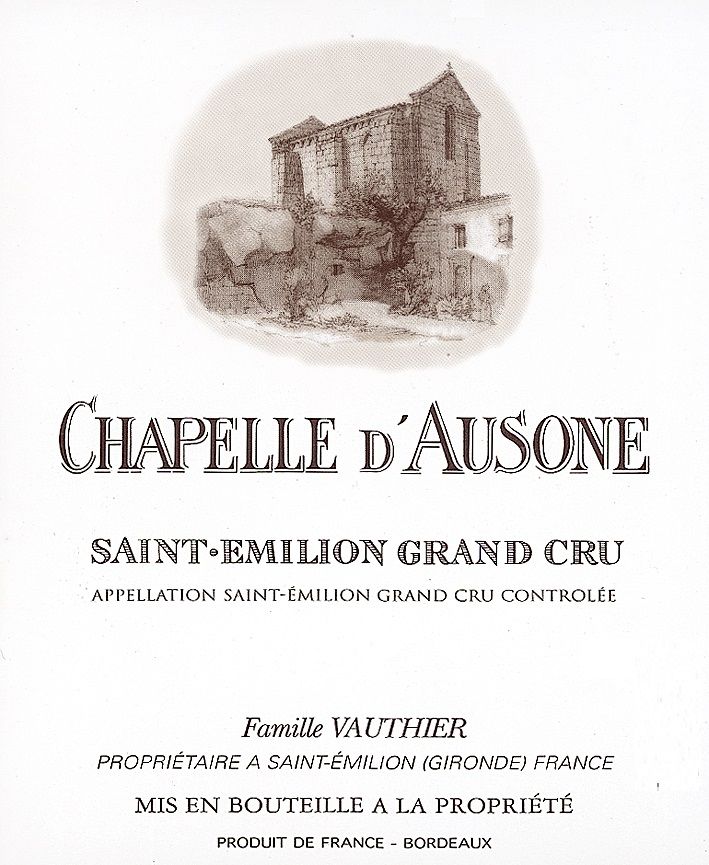 2025 Chapelle d´Ausone Chateau Ausone Saint Emilion