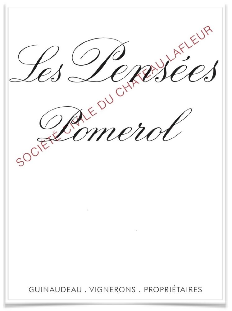 2025 Pensees de Lafleur Chateau Lafleur Pomerol