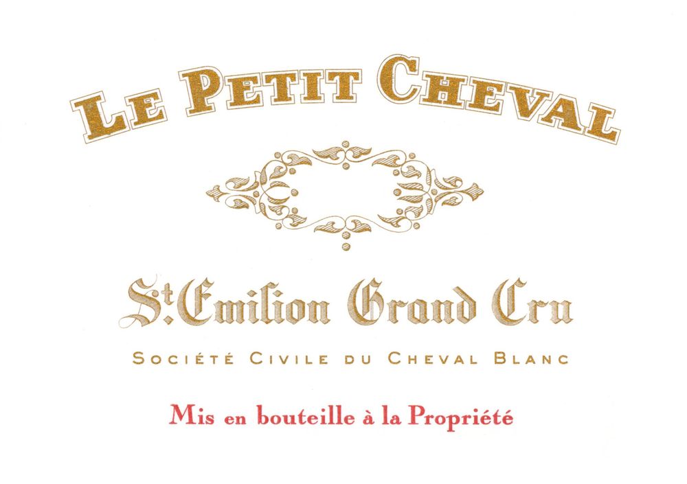 2025 Le Petit Cheval Chateau Cheval Blanc Saint Emilion