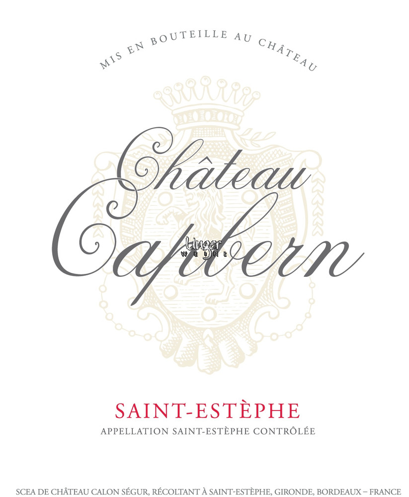 2023 Chateau Capbern Saint Estephe