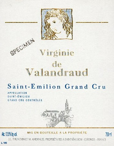 2024 Virginie de Valandraud Chateau Valandraud Saint Emilion