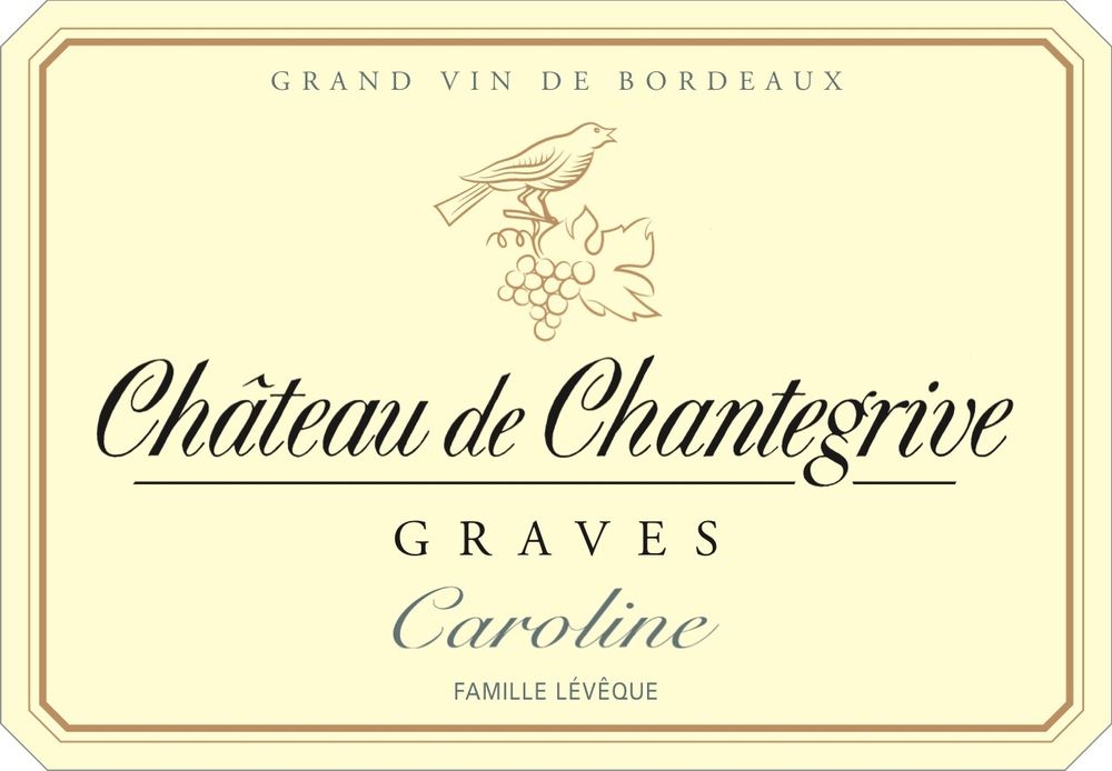 2025 Cuvee Caroline Chateau Chantegrive Graves