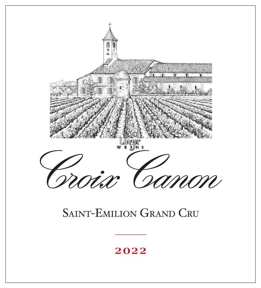 2022 Croix Canon Chateau Canon Saint Emilion