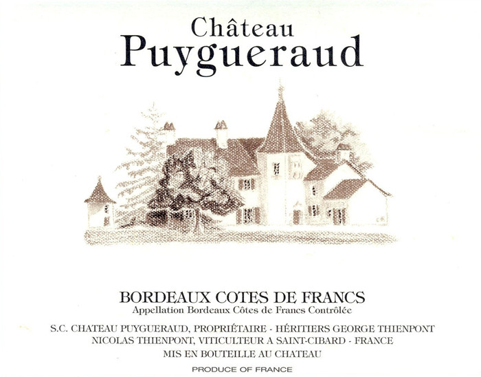2022 Chateau Puygueraud Cotes de Francs