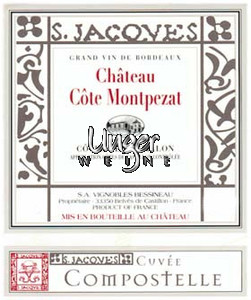 2024 Cuvee Compostelle Chateau Cote Montpezat Cotes de Castillon
