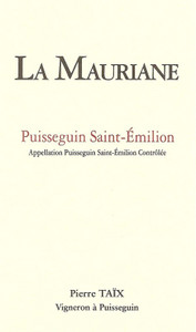 2024 Chateau La Mauriane Puisseguin Saint Emilion