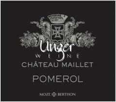 2023 Chateau Maillet Pomerol