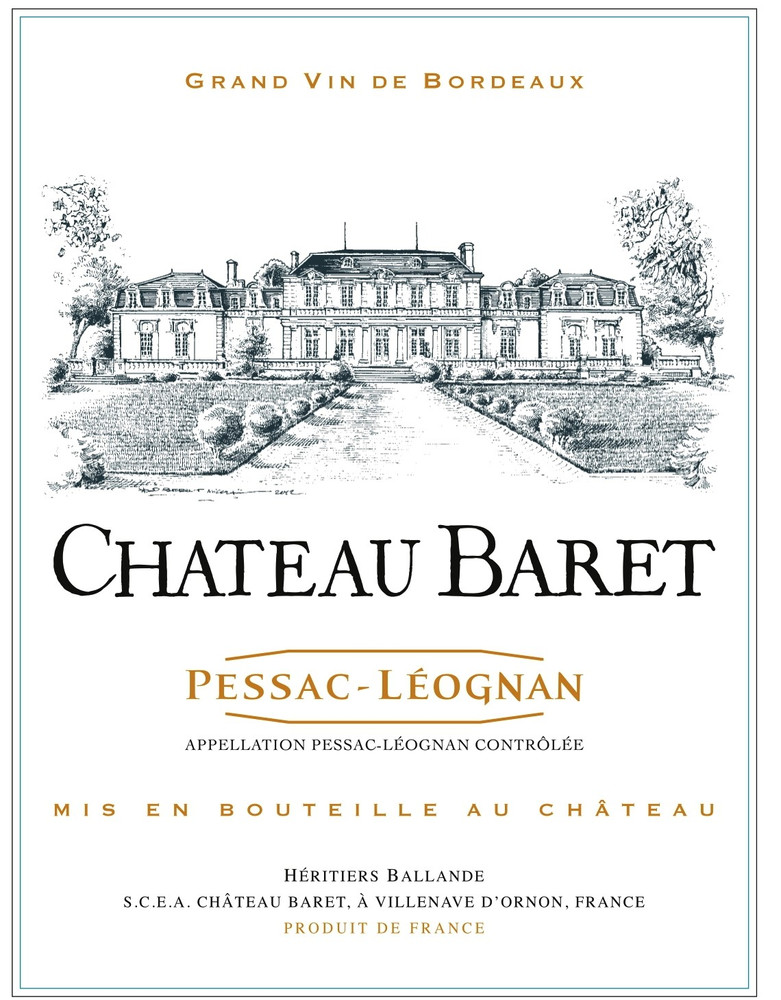 2024 Chateau Baret Pessac Leognan