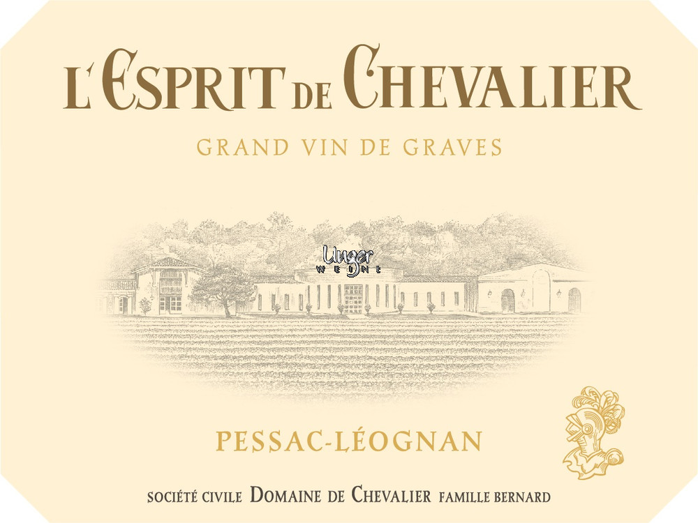 2022 Esprit de Chevalier Blanc Domaine de Chevalier Graves