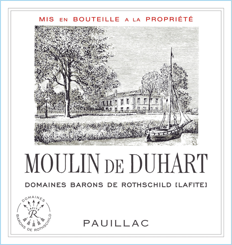 2025 Moulin de Duhart Chateau Duhart Milon Pauillac