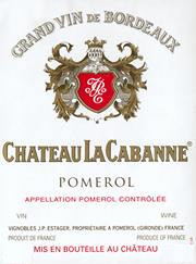 2021 Chateau La Cabanne Pomerol