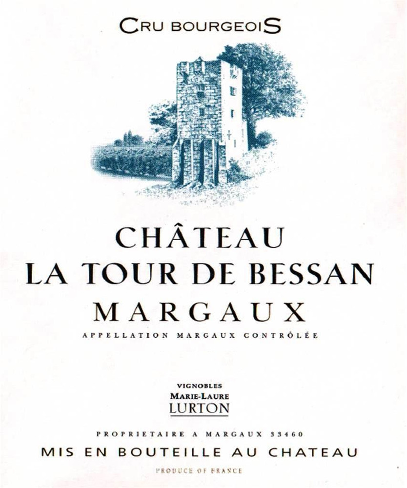 2022 Chateau La Tour de Bessan Margaux